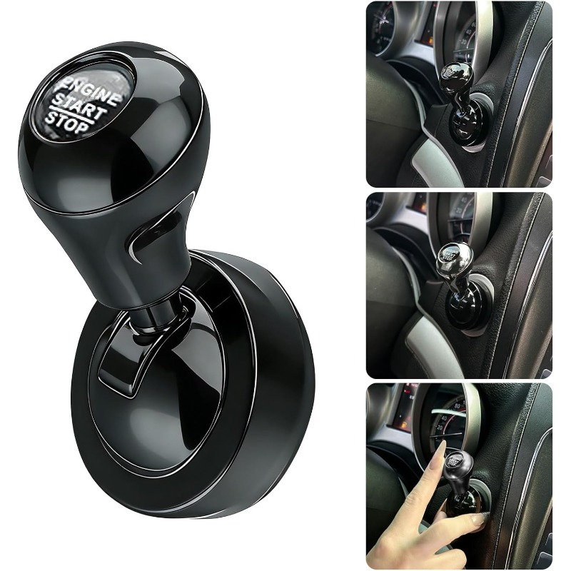 Car Accessories Website - Retro joystick decoratie auto startknop met