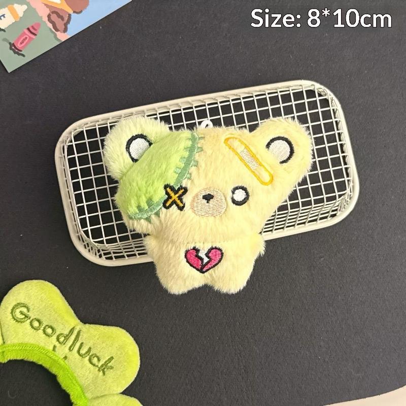 Car Accessories Girly - 1Pc Mini Cartoon Pluche Beer Pop