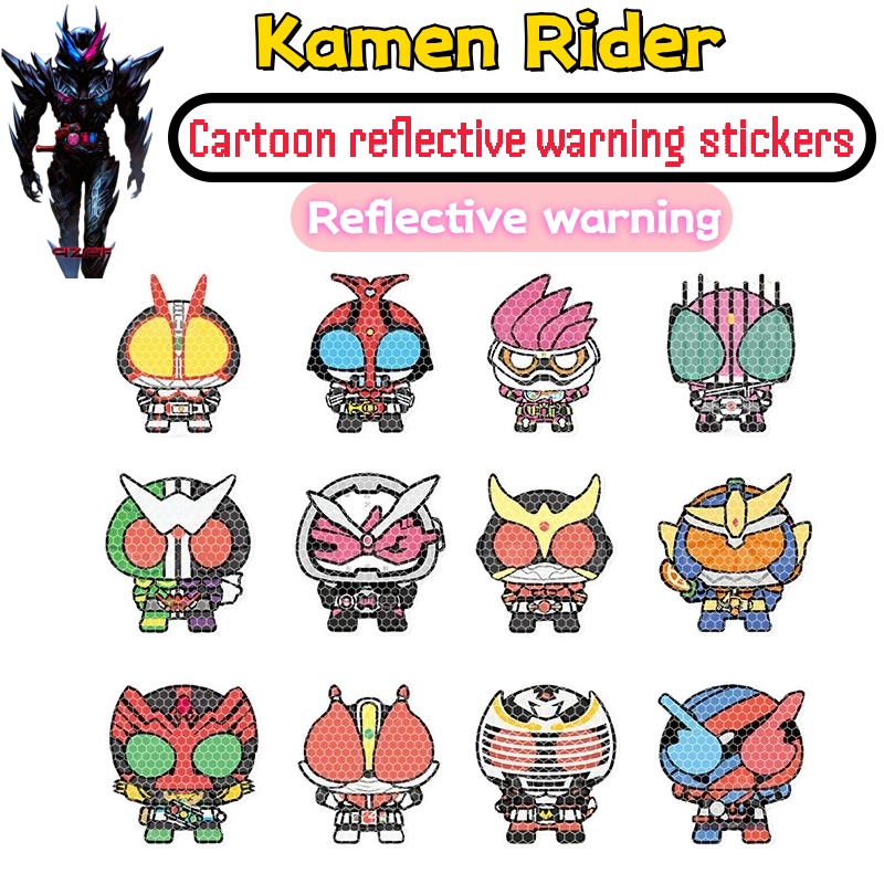 Car Accessories Parts - Gepersonaliseerde Kamen Rider autosticker, decoratief voor
