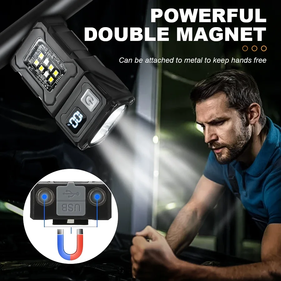 Mini draagbare LED COB-zaklamp - Led Headlight Bulbs recensie en prijs