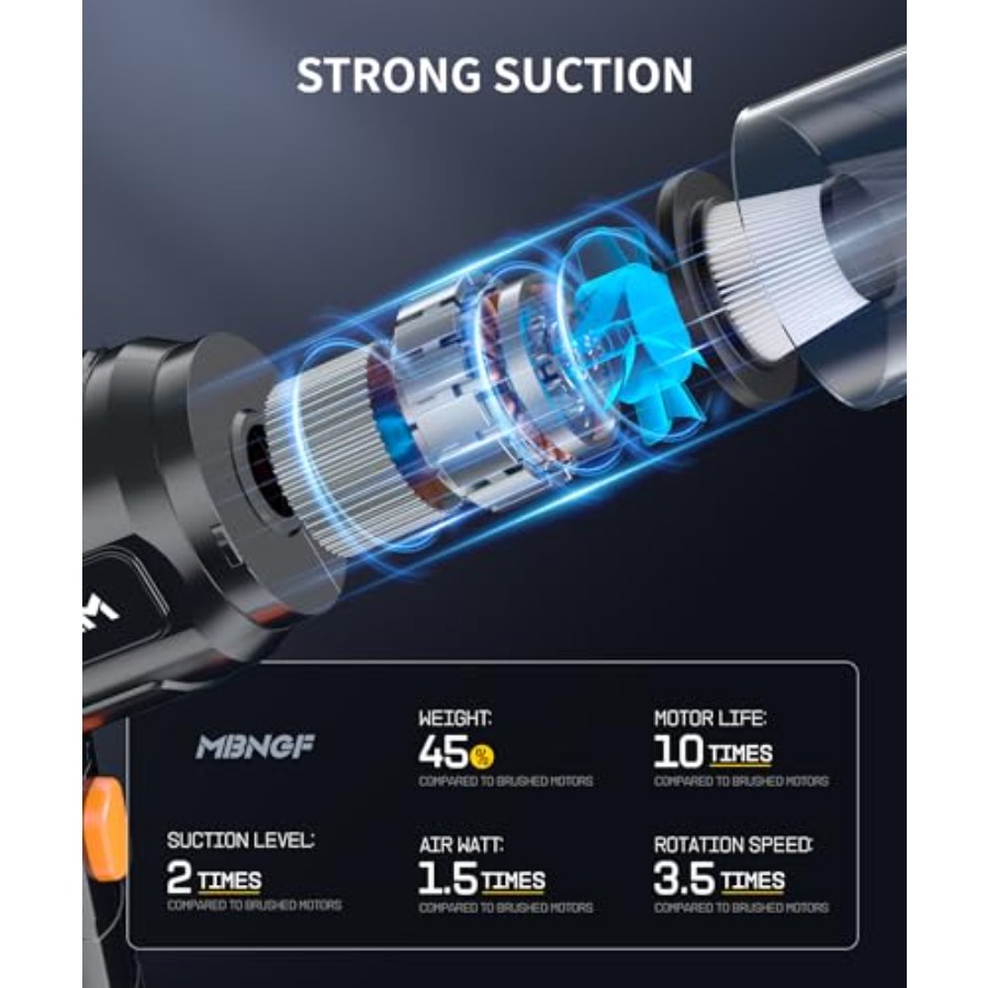 Draagbare draadloze autostofzu - Car Vacuum Cleaner recensie en prijs