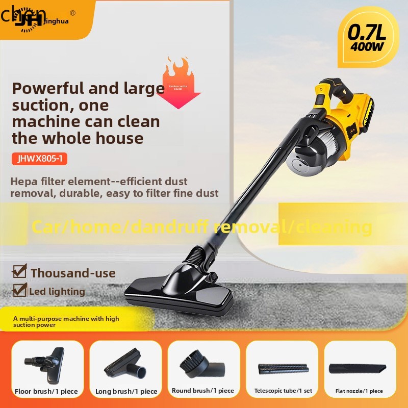 HTT draadloos opladen draagbar - Car Vacuum Cleaner recensie en prijs