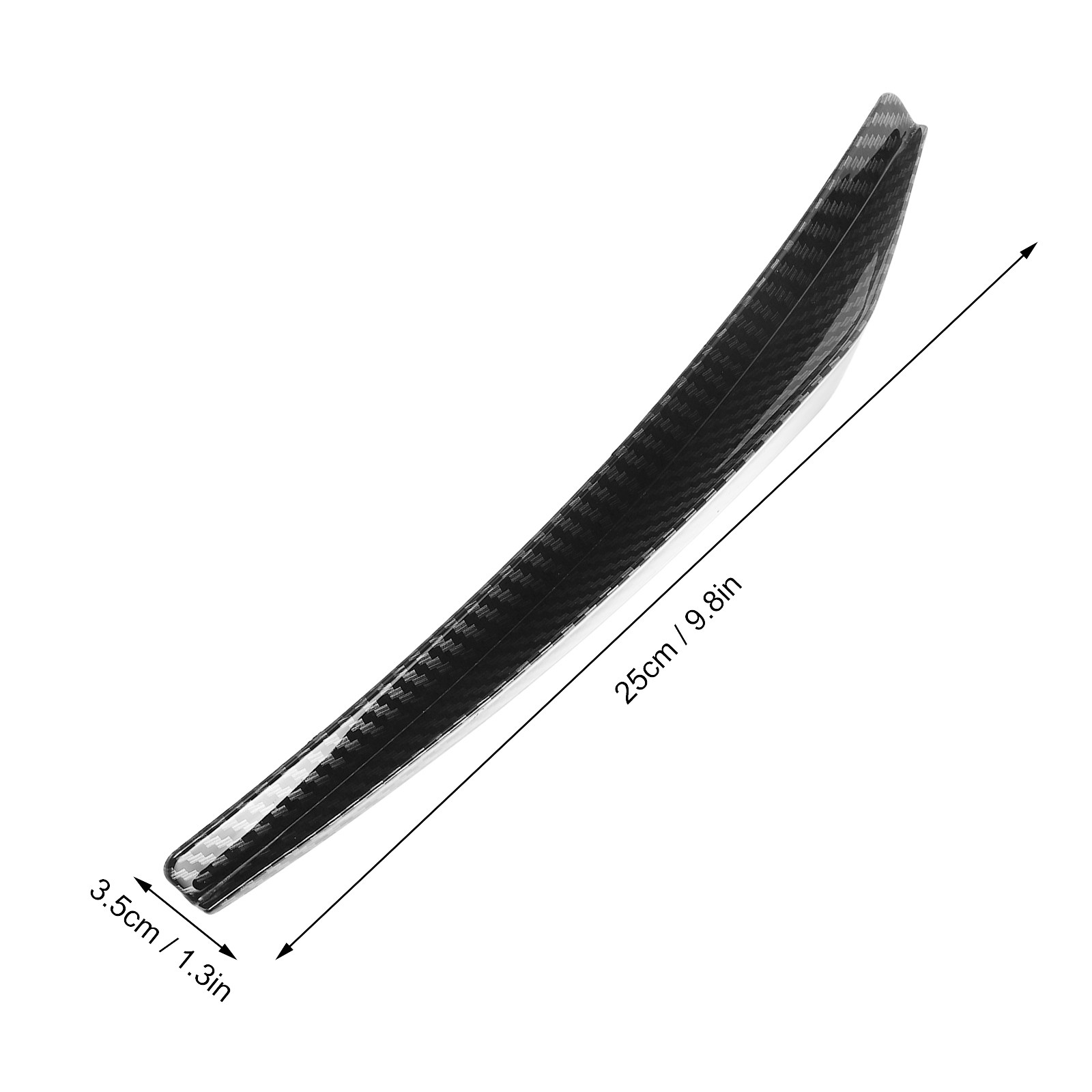 4 stuks universele carbon fibe - Bumper Guard Protector recensie en prijs