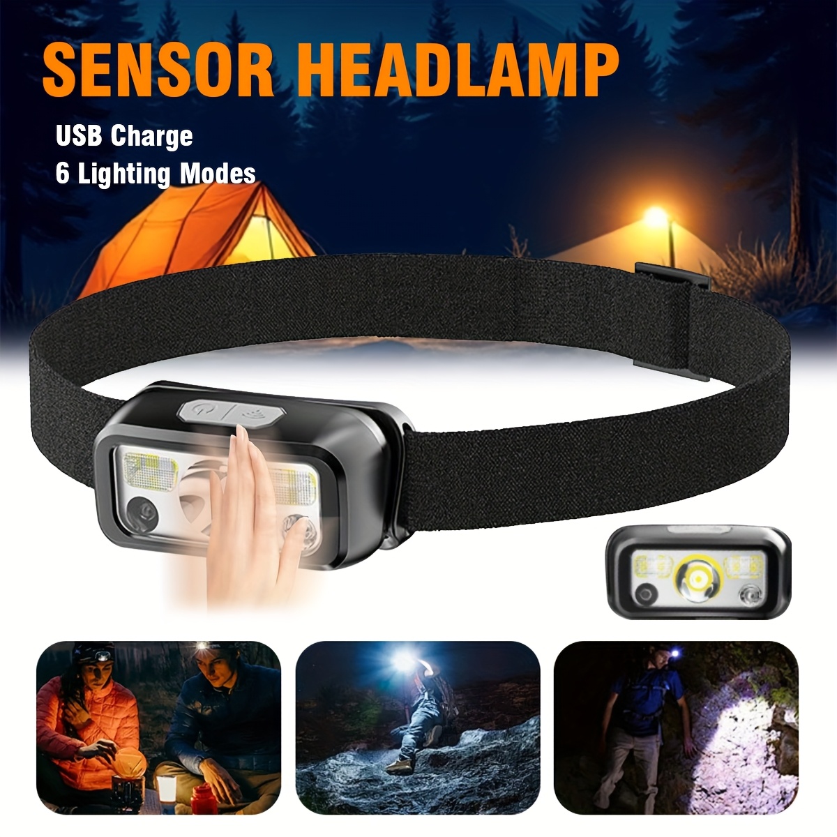 Krachtige COB LED-sensorkoplam - Led Headlight Bulbs recensie en prijs
