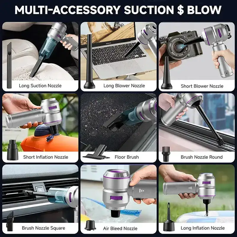 Autostofzuiger Hoge kracht Dra - Car Vacuum Cleaner recensie en prijs
