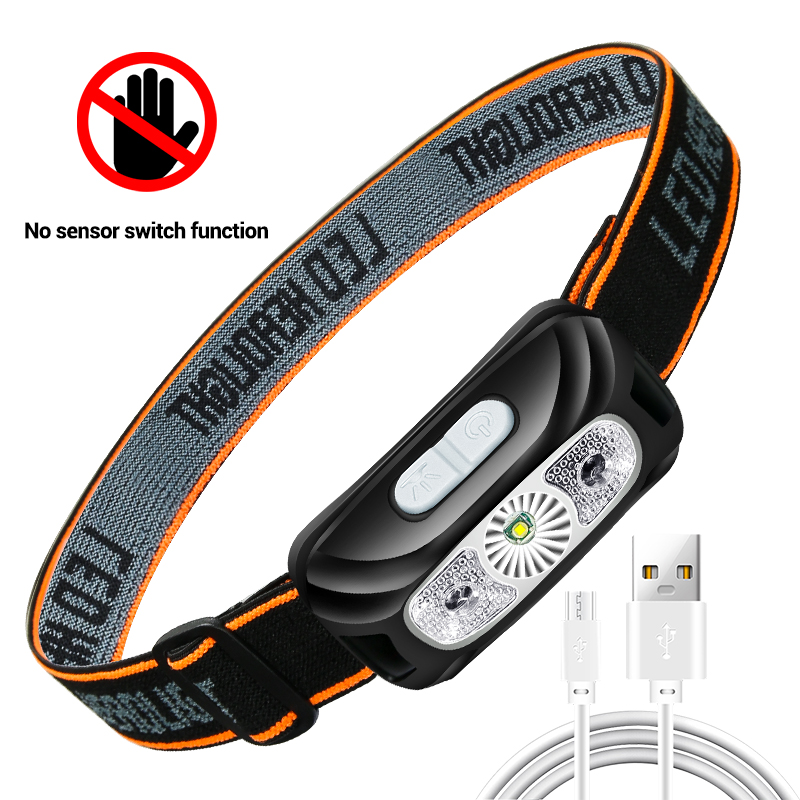Oplaadbare LED-sensor-koplamp  - Led Headlight Bulbs recensie en prijs