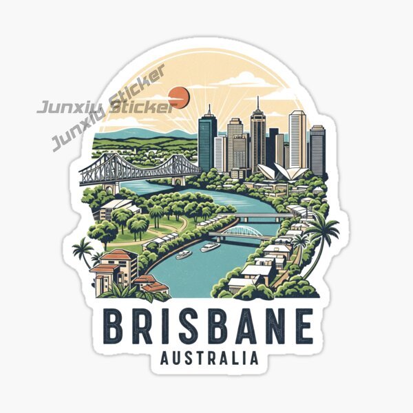 Australië BRISBANE Vlag Vinyl  - Car Accessories Brisbane recensie en prijs