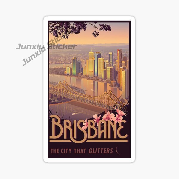 Australië BRISBANE Vlag Vinyl  - Car Accessories Brisbane recensie en prijs