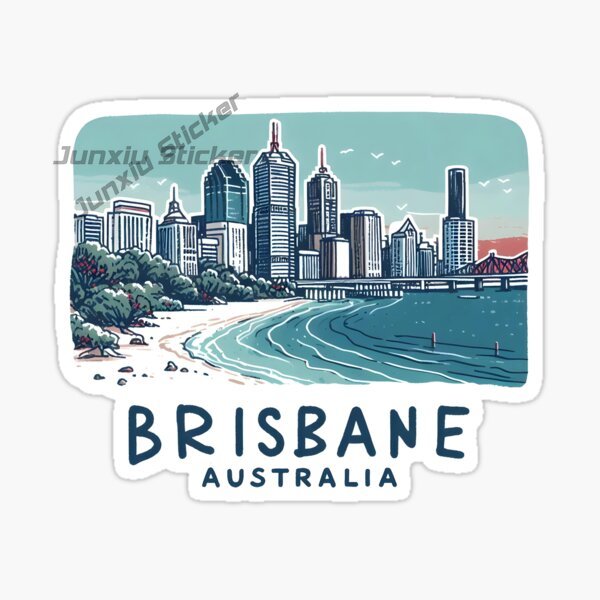 Australië BRISBANE Vlag Vinyl  - Car Accessories Brisbane recensie en prijs