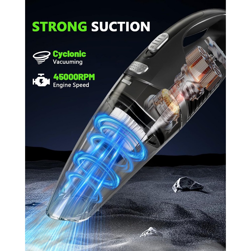 Draadloze handstofzuiger, opla - Car Vacuum Cleaner recensie en prijs