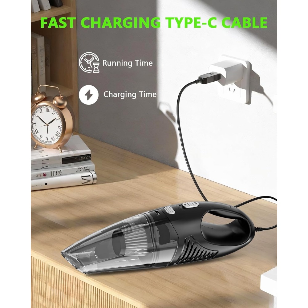 Draadloze handstofzuiger, opla - Car Vacuum Cleaner recensie en prijs