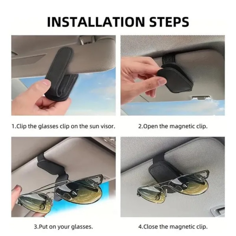 Auto zonneklep brillendoos hou - Car Accessories Website recensie en prijs
