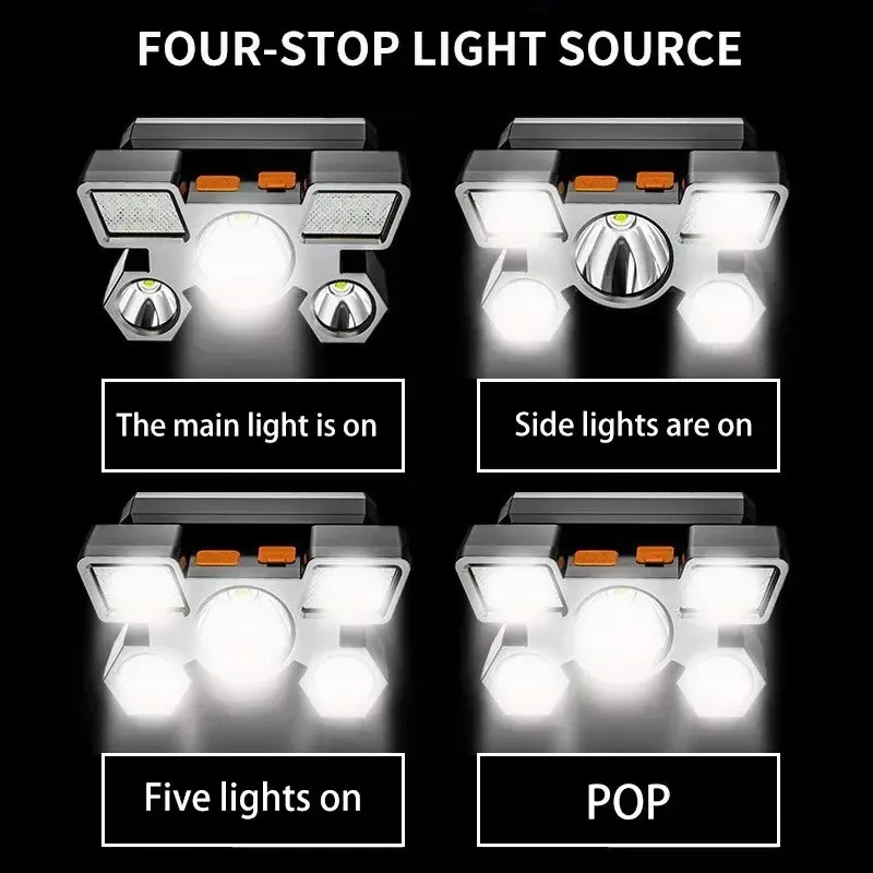 5-LED-zaklamp Oplaadbaar met i - Led Headlight Bulbs recensie en prijs