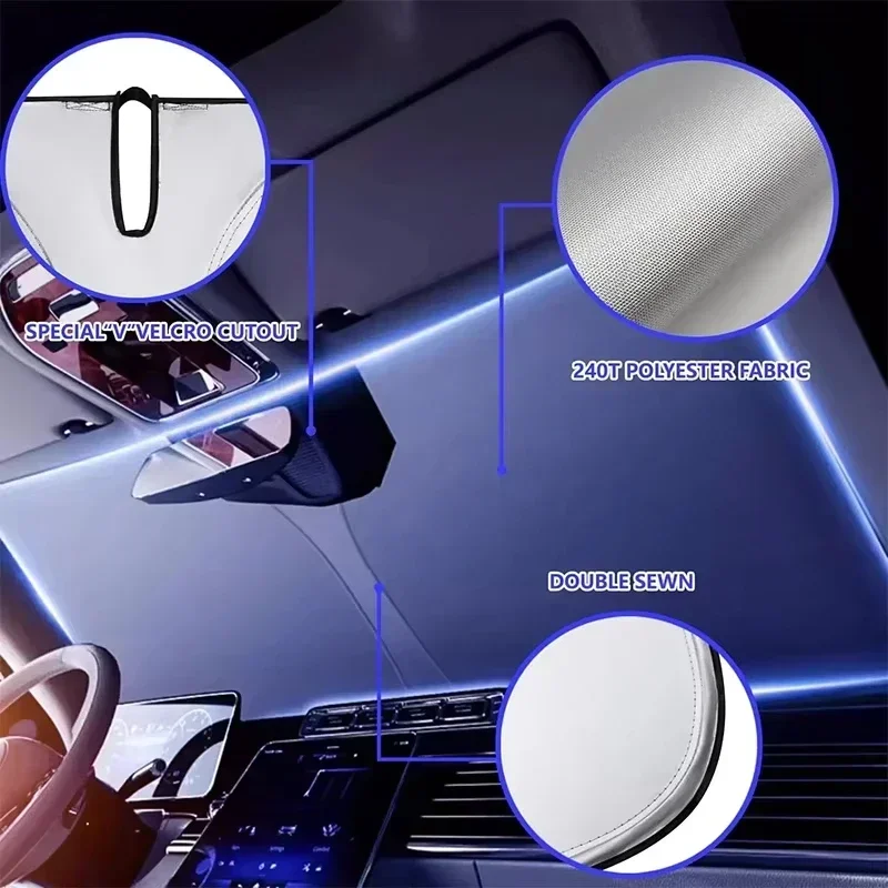 Autozonnescherm voorruit UV-be - Car Accessories Parts recensie en prijs
