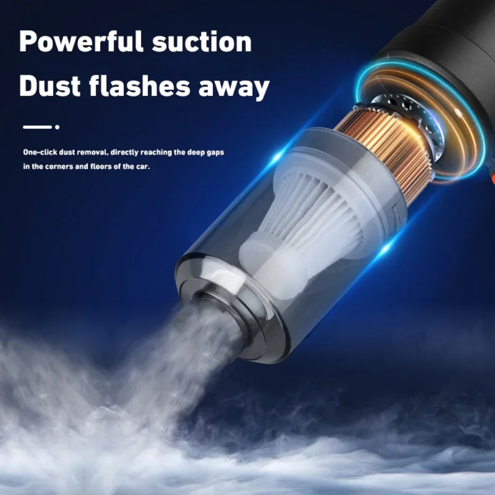 Draadloze draagbare autostofzu - Car Vacuum Cleaner recensie en prijs